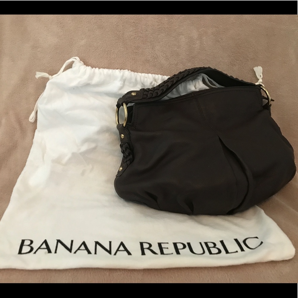 Banana Republic Brown Leather Handbag